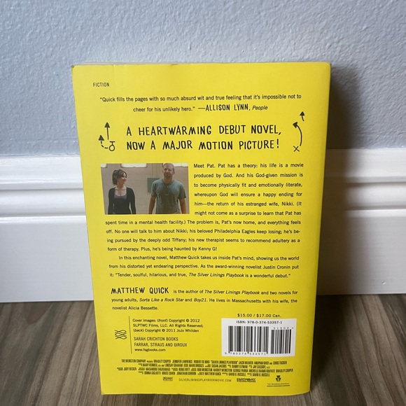 Silver linings playbook novel - Picture 3 of 3